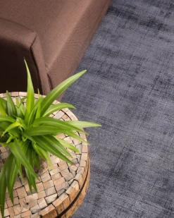 Best Beliani Matto Viskoosi Harmaa 80 X 150 Cm Gesi