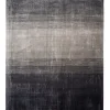 Cheap Beliani Matto Viskoosi Harmaa/Musta 160 X 230 Cm Ercis