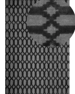 Flash Sale Beliani Matto Viskoosi Tummanharmaa 160 X 230 Cm Cizre