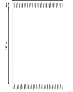 Matot<Beliani Matto Viskoosi Violetti/Valkoinen 160 X 230 Cm Akarsu