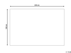 Matot<Beliani Matto 160X230 Cm Monivarinen Isparta