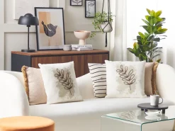 Tekstiilit<Beliani Monivarinen Koristetyynysetti 2Kpl 45 X 45 Cm Calendula