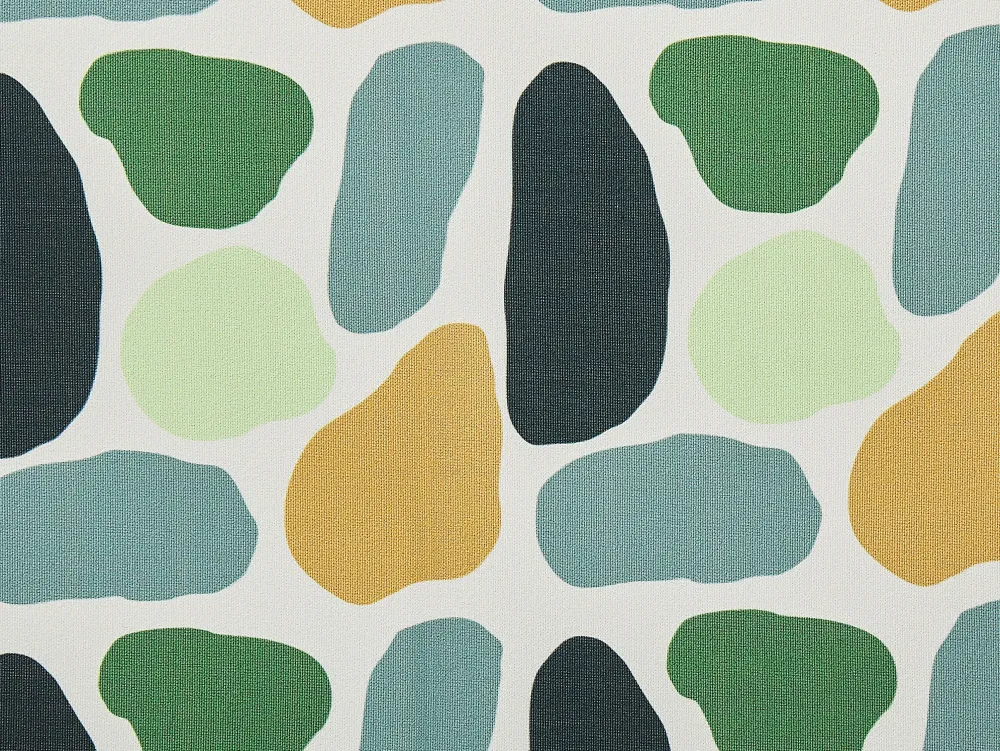 Clearance Beliani Monivarinen Taplakuviollinen Vaihtokangas Puutarhatuoliin 2 Kpl Cine