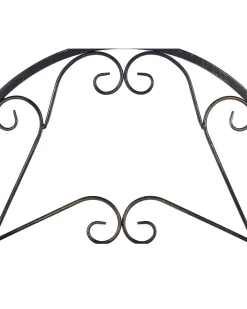 Cheap Beliani Musta Rautainen 4-Tasoinen Hylly Valdivia