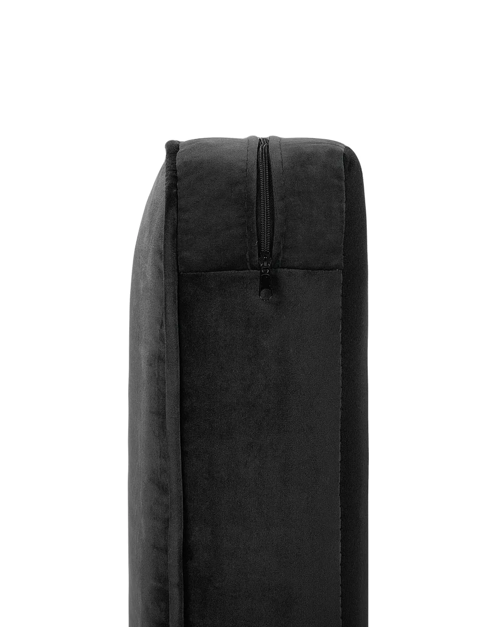 Nojatuolit<Beliani Musta Samettiverhoiltu Nojatuoli Chesterfield