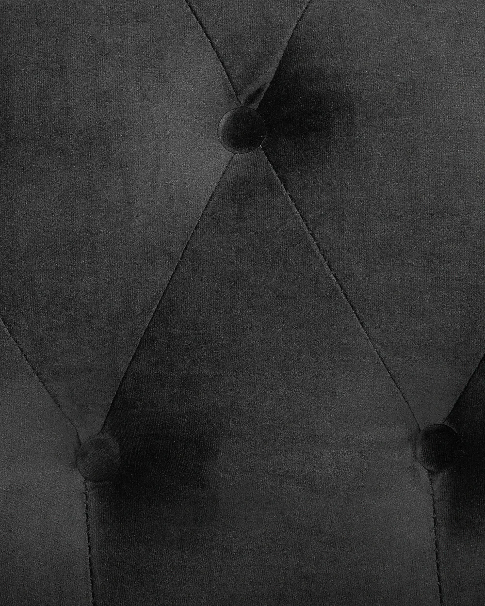 Nojatuolit<Beliani Musta Samettiverhoiltu Nojatuoli Chesterfield