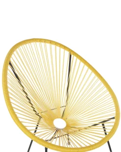 Outlet Beliani Narutuoli Polyrottinki Keltainen Acapulco Ii