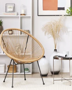 Store Beliani Narutuoli Polyrottinki Luonnonvari Acapulco Ii