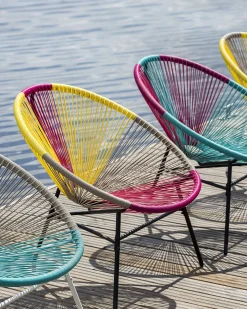 Cheap Beliani Narutuoli Polyrottinki Monivarinen Valkoinen Acapulco