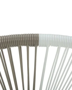 Cheap Beliani Narutuoli Polyrottinki Monivarinen Valkoinen Acapulco