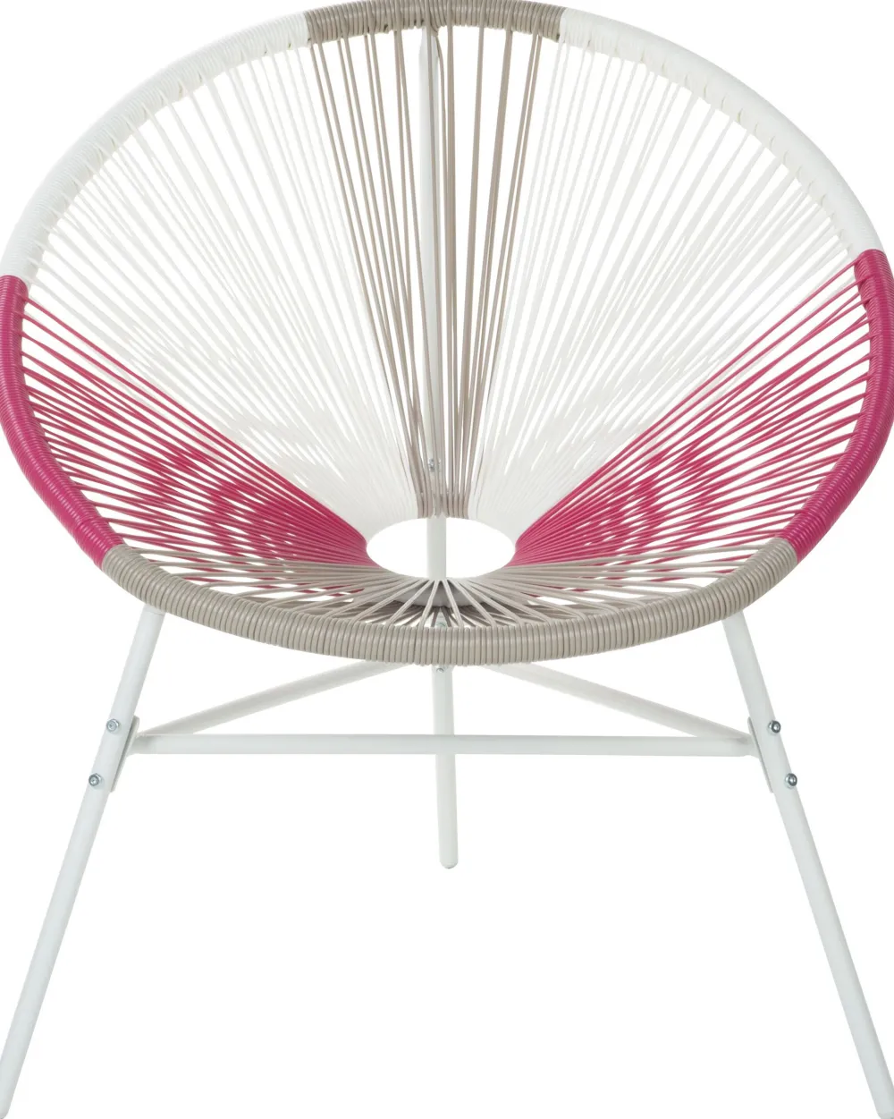 Ulkokalusteet<Beliani Narutuoli Polyrottinki Monivarinen Fuksia 2 Kpl Acapulco