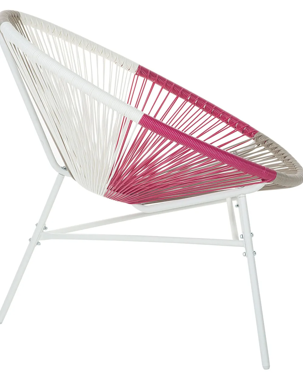 Ulkokalusteet<Beliani Narutuoli Polyrottinki Monivarinen Fuksia 2 Kpl Acapulco