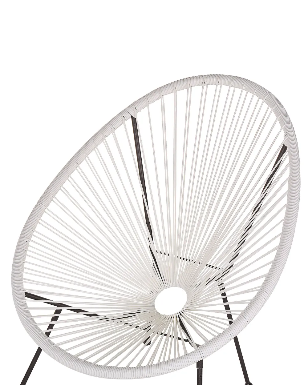 Ulkokalusteet<Beliani Narutuoli Polyrottinki Valkoinen 2 Kpl Acapulco Ii