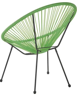 Ulkokalusteet<Beliani Narutuoli Polyrottinki Vihrea Acapulco Ii