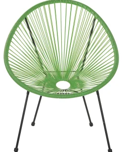 Ulkokalusteet<Beliani Narutuoli Polyrottinki Vihrea 2 Kpl Acapulco Ii