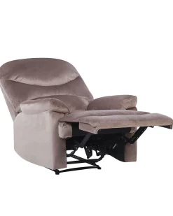 Sale Beliani Nojatuoli Beige Sametti Eslov