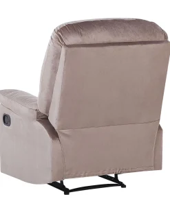 Sale Beliani Nojatuoli Beige Sametti Eslov