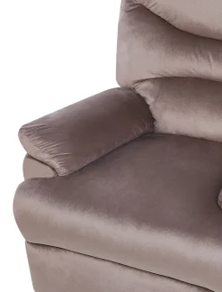 Sale Beliani Nojatuoli Beige Sametti Eslov