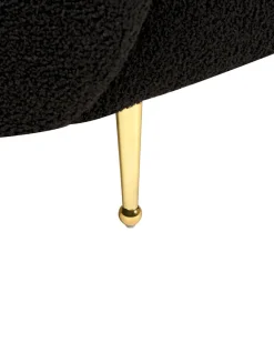 Store Beliani Nojatuoli Buklee Musta Loen