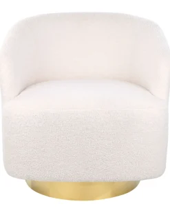 Nojatuolit<Beliani Nojatuoli Buklee Valkoinen Lavik