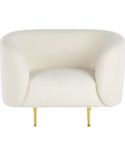 Best Sale Beliani Nojatuoli Buklee Valkoinen Loen