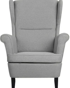 Best Sale Beliani Nojatuoli Harmaa Abson