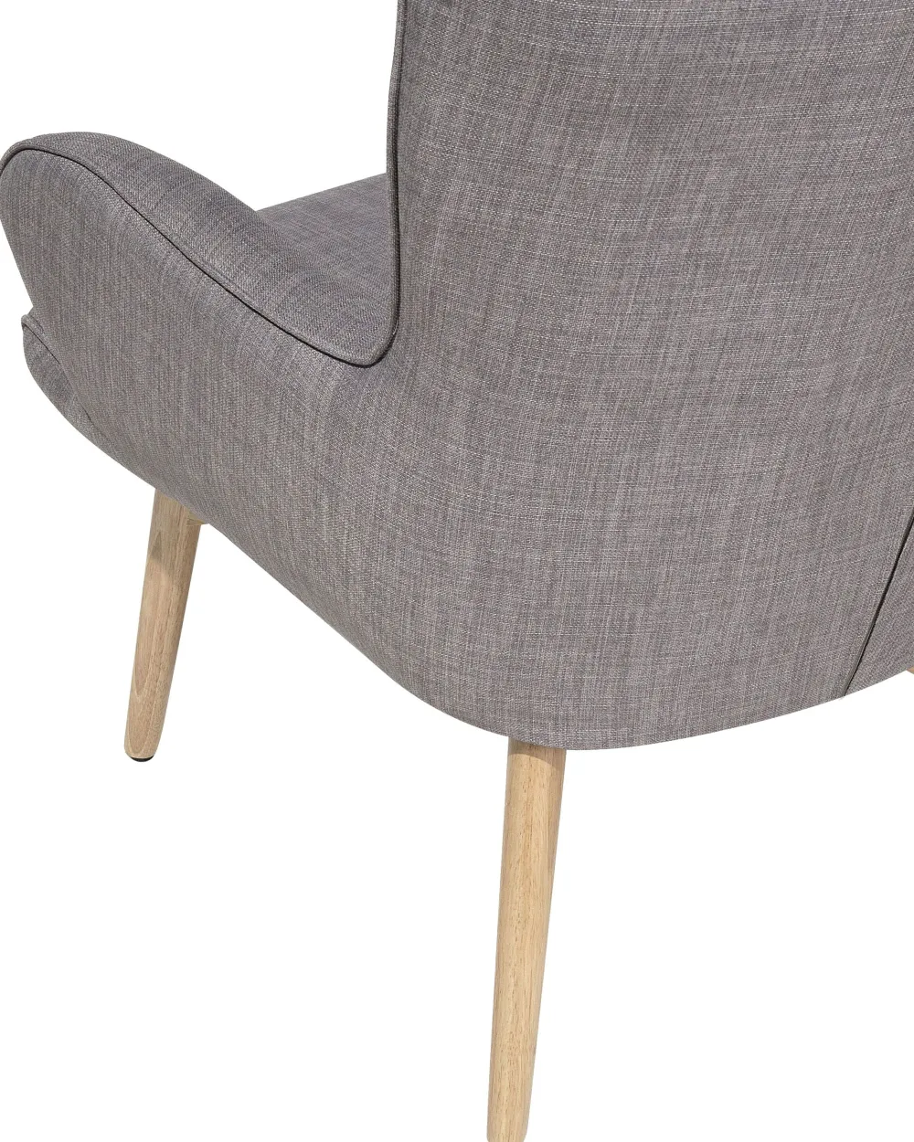 Nojatuolit<Beliani Nojatuoli Ja Rahi Harmaanruskea Vejle