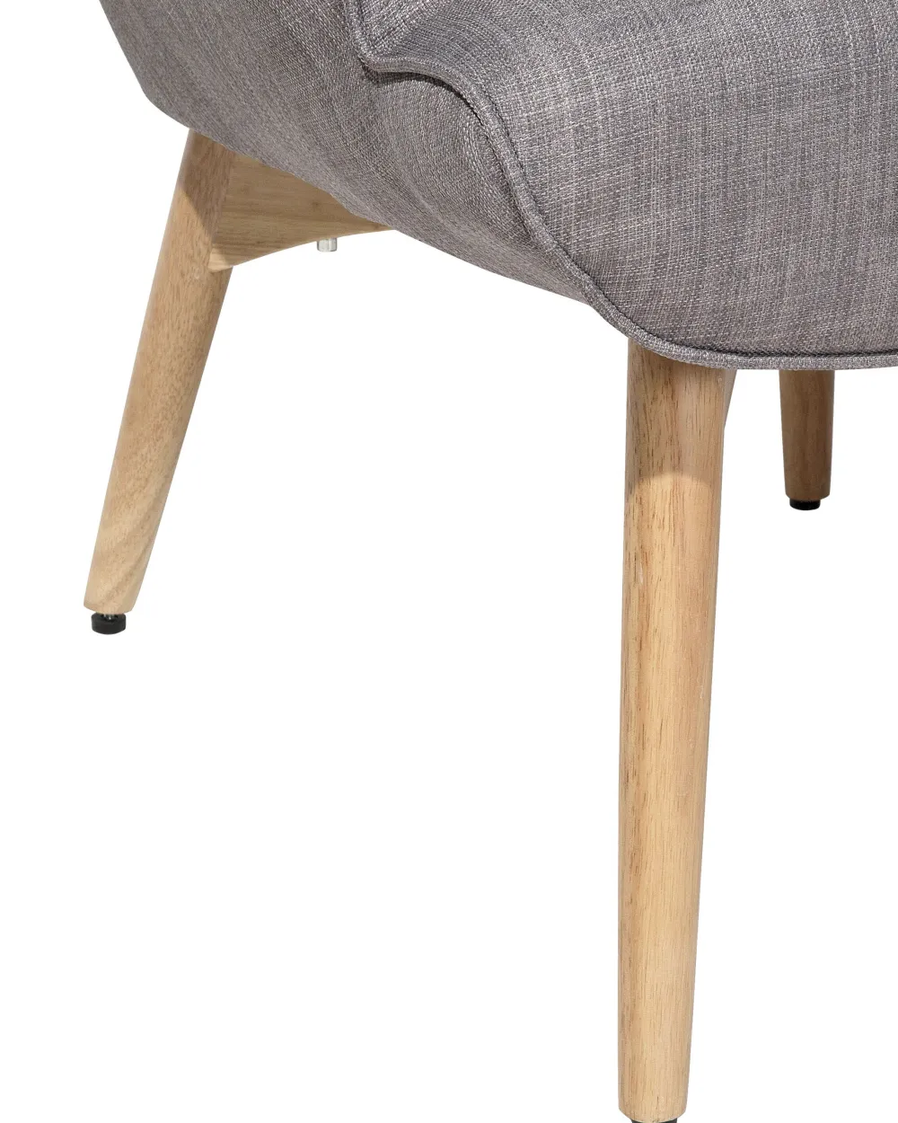 Nojatuolit<Beliani Nojatuoli Ja Rahi Harmaanruskea Vejle