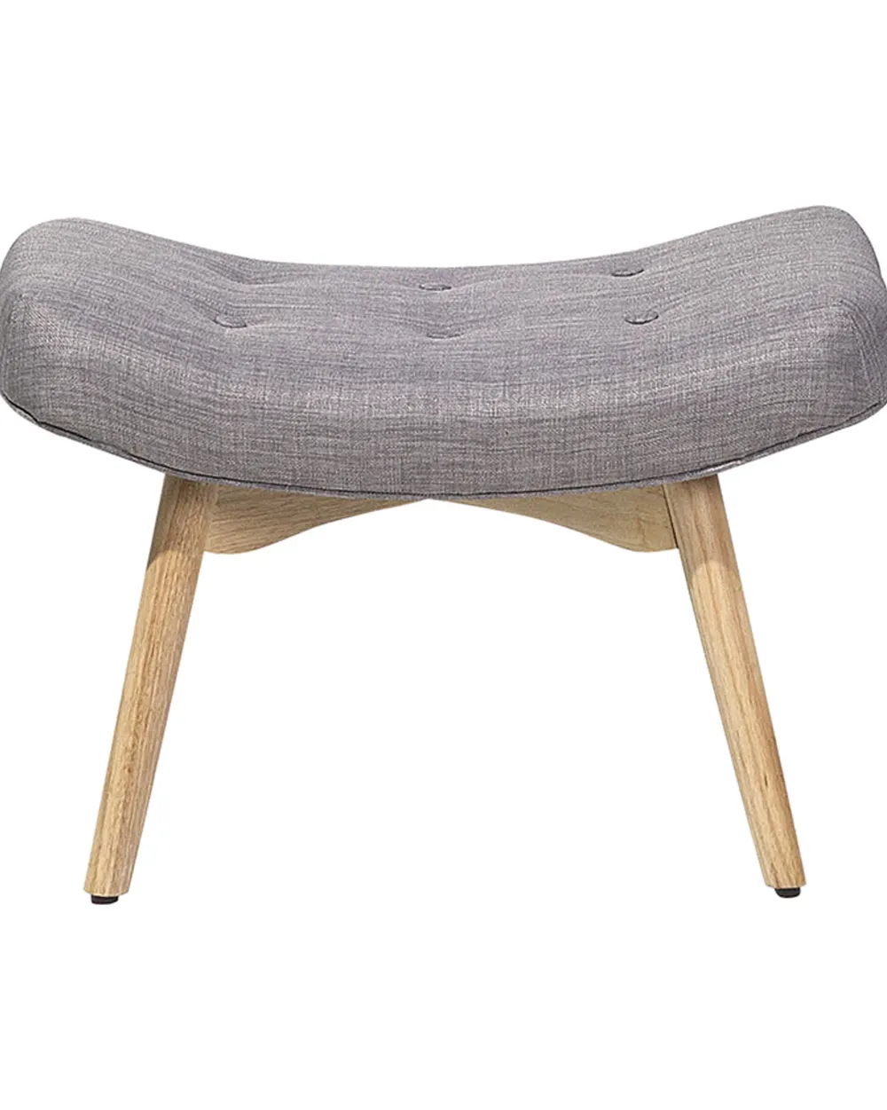 Nojatuolit<Beliani Nojatuoli Ja Rahi Harmaanruskea Vejle