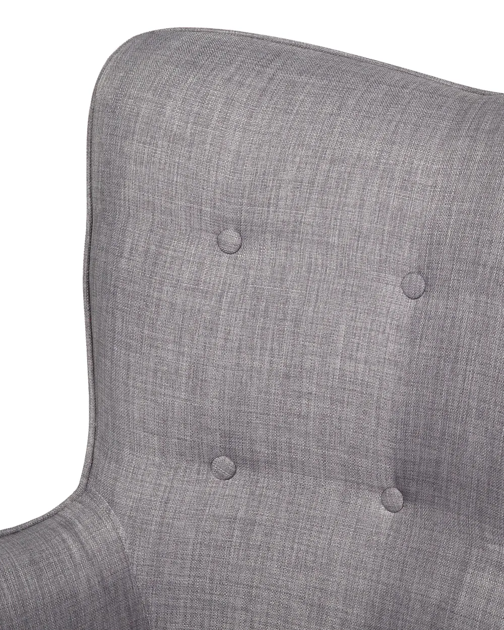 Nojatuolit<Beliani Nojatuoli Ja Rahi Harmaanruskea Vejle