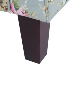 Fashion Beliani Nojatuoli Ja Rahi Kukkakuvioinen Vihrea Hamar