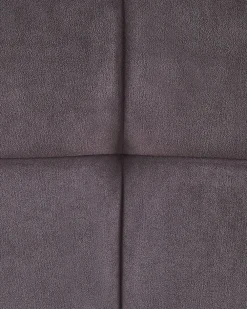 Nojatuolit<Beliani Nojatuoli Ja Rahi Samettinen Harmaa Molle