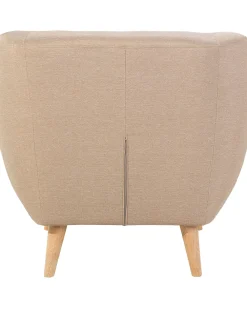 Cheap Beliani Nojatuoli Kangas Beige Motala