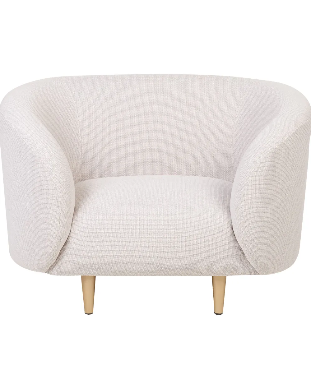 Nojatuolit<Beliani Nojatuoli Kangas Beige/Kulta Loen