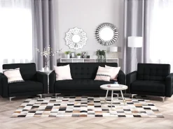 Shop Beliani Nojatuoli Kangas Grafiitinharmaa Aberdeen