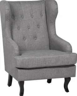 Online Beliani Nojatuoli Kangas Harmaa Alta