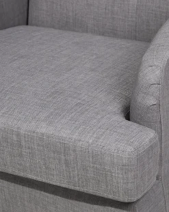 Online Beliani Nojatuoli Kangas Harmaa Alta