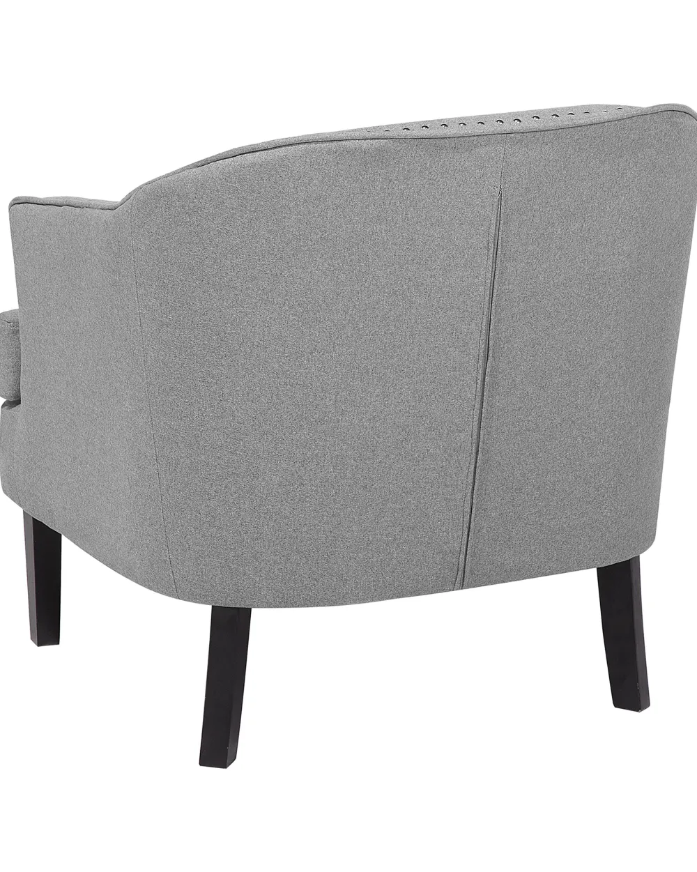 Nojatuolit<Beliani Nojatuoli Kangas Harmaa Elverum