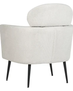 Shop Beliani Nojatuoli Kangas Kermanvalkoinen Soby