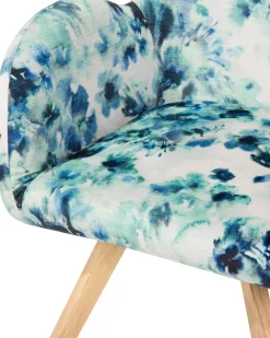 Nojatuolit<Beliani Nojatuoli Kangas Monivarinen Bjarn