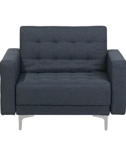 Best Sale Beliani Nojatuoli Kangas Tummanharmaa Aberdeen