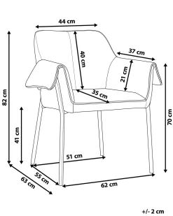 Nojatuolit<Beliani Nojatuoli Kangas Tummanvihrea Arla