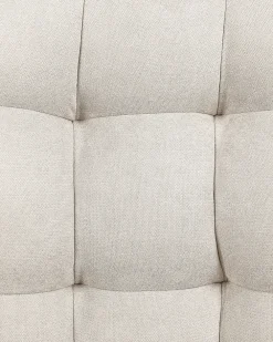 Cheap Beliani Nojatuoli Kangas Vaalea Beige Alvesta