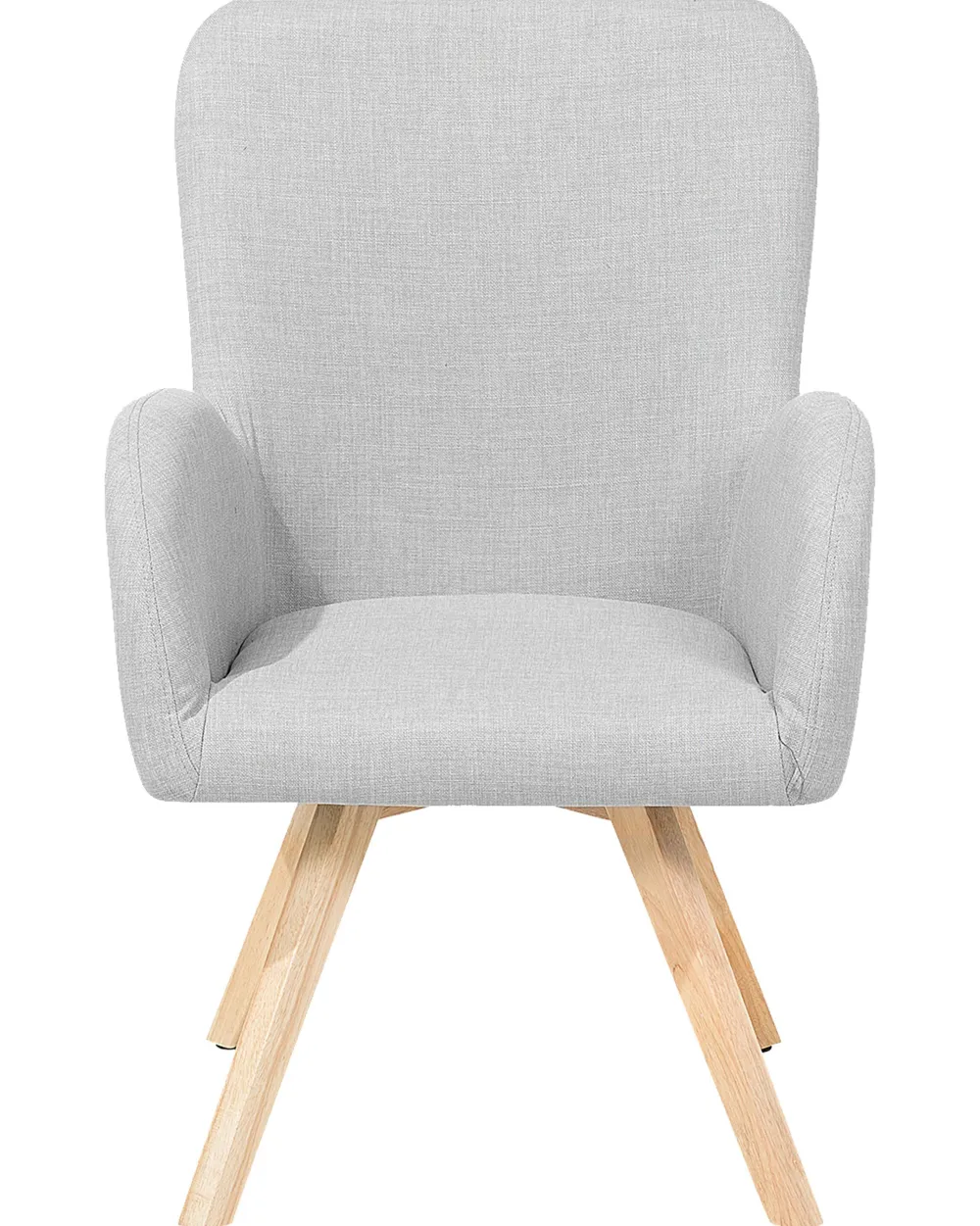 Flash Sale Beliani Nojatuoli Kangas Vaaleanharmaa Bjarn