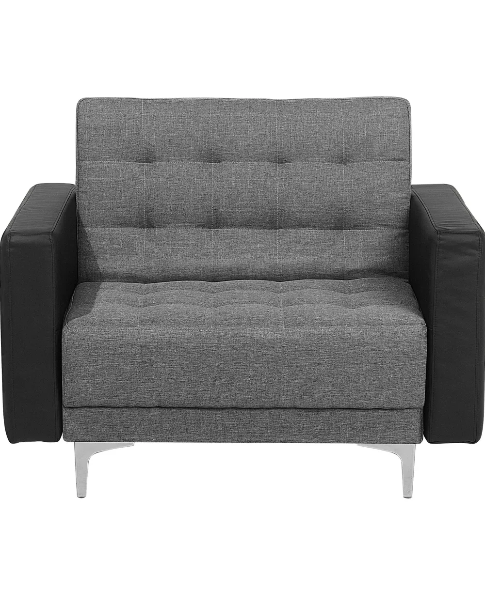 Hot Beliani Nojatuoli Kangas Vaaleanharmaa/Musta Aberdeen