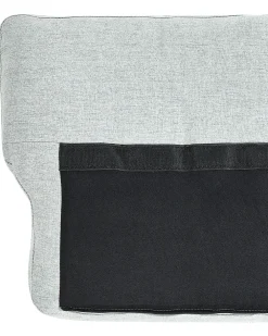 Store Beliani Nojatuoli Kangas Vaaleanharmaa Vietas