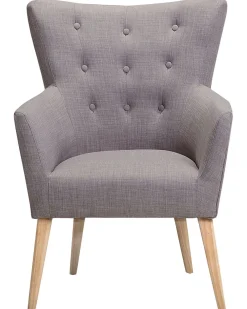 Hot Beliani Nojatuoli Kangas Vaaleanharmaa Angen