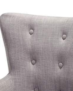 Hot Beliani Nojatuoli Kangas Vaaleanharmaa Angen