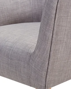 Hot Beliani Nojatuoli Kangas Vaaleanharmaa Angen