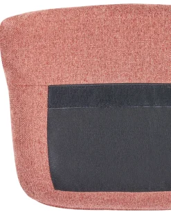 Outlet Beliani Nojatuoli Kangas Vaaleanpunainen Trosa